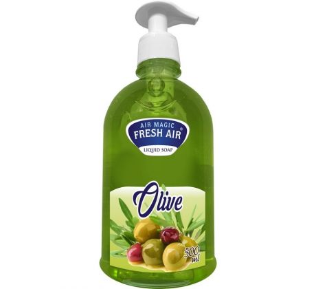 Fresh Air tekuté mydlo s pumpičkou 500ml Olive
