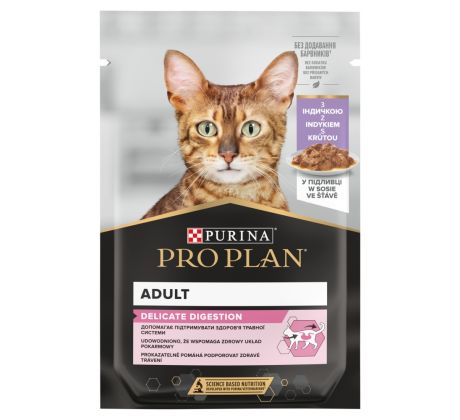 PRO PLAN CAT DELICATE morka v šťave 85 g