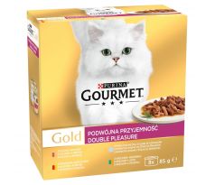 GOURMET Gold Multipack Double Pleasure 8 x 85 g