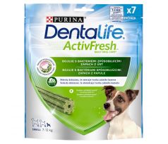 Purina Dentalife ActivFresh DAILY ORAL CARE pre psov malých plemien 115 g
