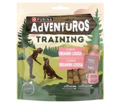 ADVENTUROS Tréningové pochúťky s príchuťou lososa 115g