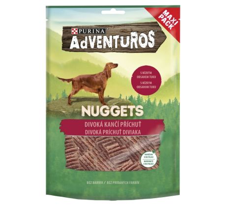 ADVENTUROS Nuggets 300g s príchuťou diviaka