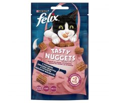 FELIX Tasty Nuggets bohaté na lososa, so pstruhom 50 g