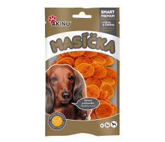 Akinu MASÍČKA Kuracie chipsy maškrta pre psov 75 g