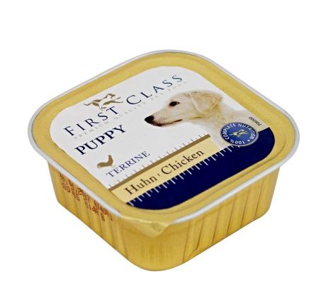 FIRST CLASS Puppy hydinová paštéta pre šteňatá 150 g