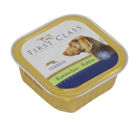 FIRST CLASS Králičie paštéta pre psov 150 g