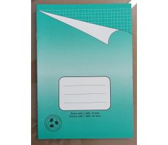 Zošit A5 525 štvorčekový 20 listov