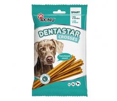 Akinu DENTASTAR Tyčky maškrta pre psov dentálne žuvacie 7 ks