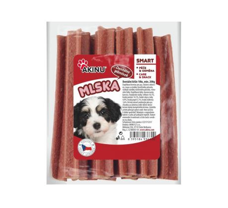 Akinu MLSKA Kríža maškrta pre psov dentálne 200 g