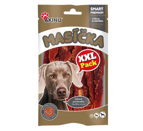 Akinu MASÍČKA Kačacie prsia pamlsok pre psov XXL 90g