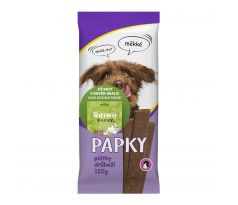 Akinu PAPKY Hydinové plátky maškrty pre psov 120g