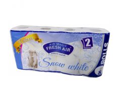Toaletný papier Fresh Air 2-vrst., 8 rol. biely