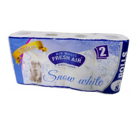 Toaletný papier Fresh Air 2-vrst., 8 rol. biely