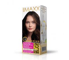 Farba na vlasy MAXX DELUXE PREMIUM 50 ml - hnedá 4.0