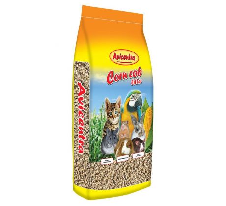 Avicentra Hrubá podstielka z kukuričných vretien 10l