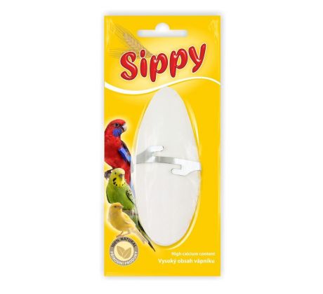 Akinu Sépiová kosť s držiakom doplnkové krmivo pre vtáky 1 ks