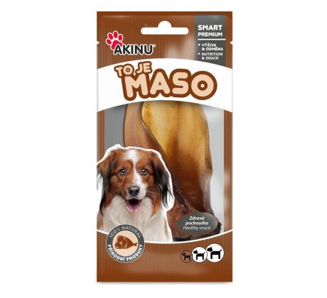 Akinu Ucho vodného byvola so záuškom maškrta pre psov 1 ks