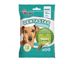 Akinu DENTASTAR Mini maškrta pre malé a stredné psy dentálne 110 g 7 ks