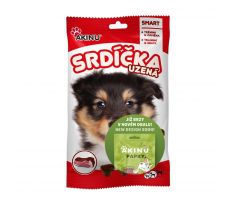 Akinu Údené srdiečka maškrta pre psov 60 g