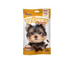 Akinu Pečeňové tyčinky s L-karnitínom maškrta pre psov 60 g