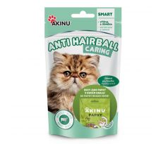 Akinu ANTIHAIRBALL Hovädzí pamlsok pre mačky 50g