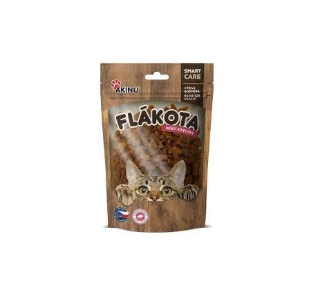 Akinu Flákota Morčacie kocky maškrta pre mačky 70g