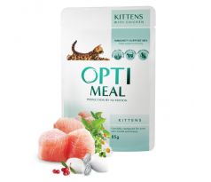 OPTIMEAL™ Superpremium kapsička pre mačiatka s kuracím mäsom 85g