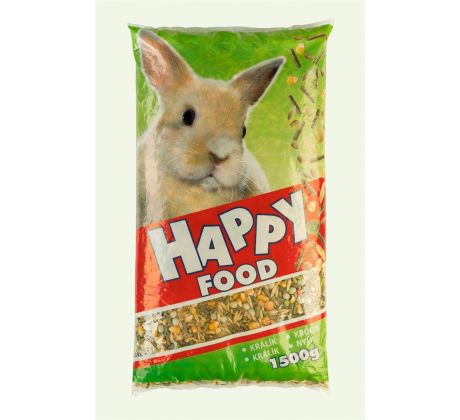 Happy Food Krmivo pre králiky 1,5kg