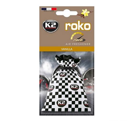 K2 ROKO RACE 25g Vanilka - osviežovač vzduchu