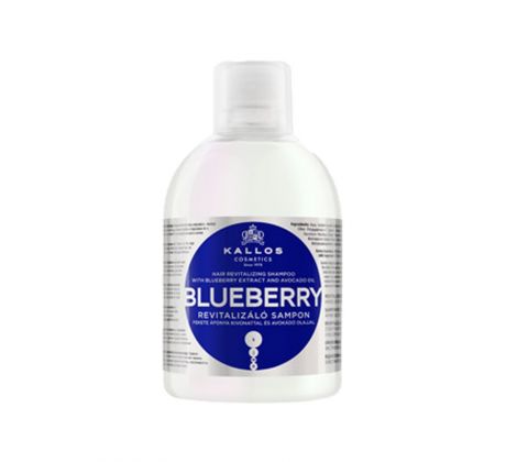 Kallos revitalizačný šampón BLUEBERRY 1000ml
