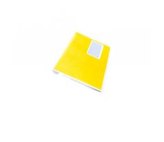 Podlhovastá obálka s okienkom žltá 11,4x22,9cm, 1000ks