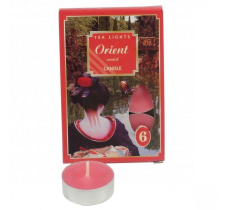 Čajové vonné sviečky 6ks, Orient